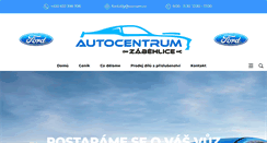 Desktop Screenshot of ford-autodily.cz